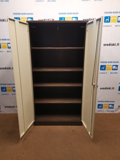 Metalinė Rakinama Spinta 91,5cm Pločio, Švedija