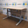 Linak Pilkas Stok-Sėsk Stalo Mechanizmas Su Pasirenkamu Klevo Stalviršiu, ŠvedijaLinak Pilkas Stok-Sėsk Stalo Mechanizmas Su Pasirenkamu Klevo Stalviršiu, Švedija