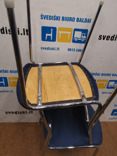 Kinnarps Vintažinė Mėlyna Kėdė, Švedija