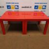 Ikea Lack Raudonas Staliukas 55x55cm, Švedija