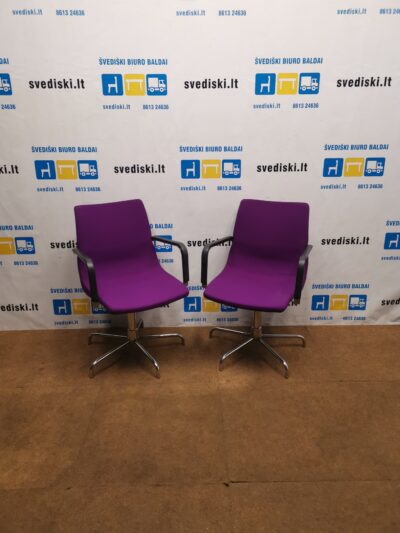 MiljoExpo Violetinis Fotelis Su Porankiais, Švedija