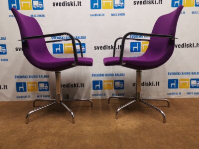 MiljoExpo Violetinis Fotelis Su Porankiais, Švedija