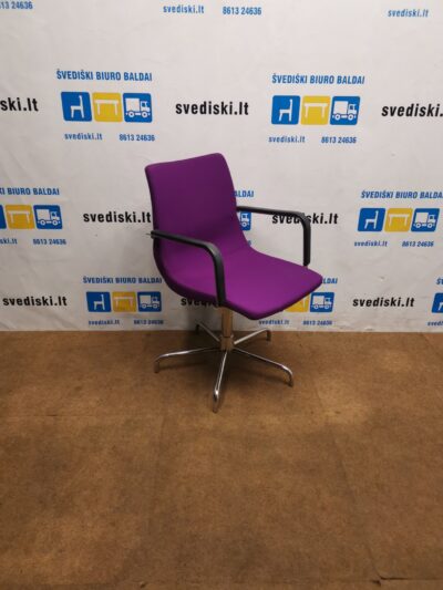 MiljoExpo Violetinis Fotelis Su Porankiais, Švedija