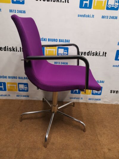 MiljoExpo Violetinis Fotelis Su Porankiais, Švedija