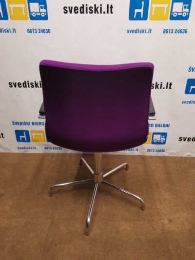 MiljoExpo Violetinis Fotelis Su Porankiais, Švedija