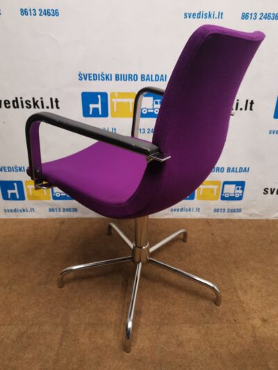 MiljoExpo Violetinis Fotelis Su Porankiais, Švedija