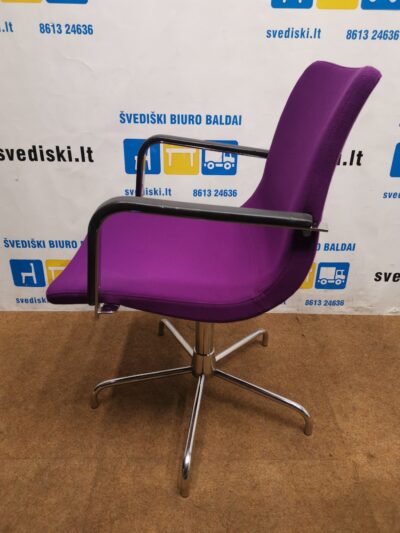MiljoExpo Violetinis Fotelis Su Porankiais, Švedija