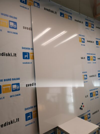 Lintex Air Balta Vertikali Berėmė Keramikinė Lenta 199x119cm, Švedija