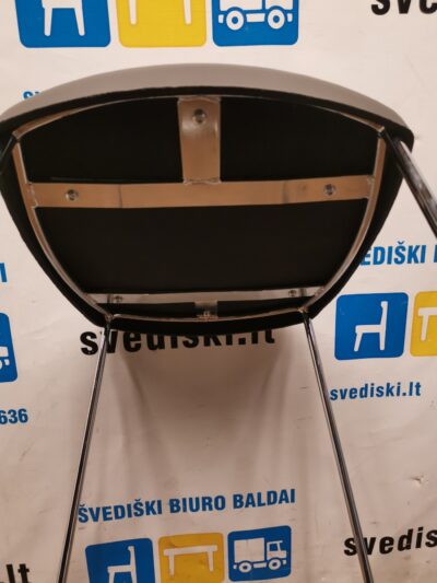 Baro Kėdė Su Chromuotu Rėmu Ir Pilka Sėdyne, Švedija