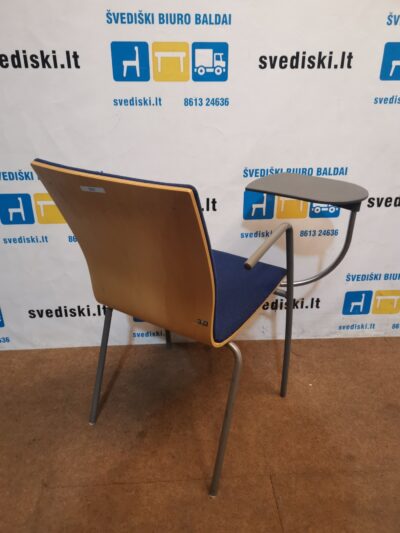 EFG Mėlyna Lankytojo Kėdė Su Staliuku, Švedija
