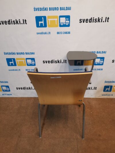 EFG Mėlyna Lankytojo Kėdė Su Staliuku, Švedija