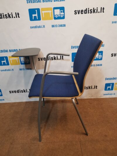 EFG Mėlyna Lankytojo Kėdė Su Staliuku, Švedija