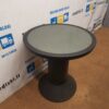 BLA STATION Juodas Apvalus Ø58cm Stalas, Švedija