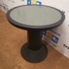 BLA STATION Juodas Apvalus Ø58cm Stalas, Švedija
