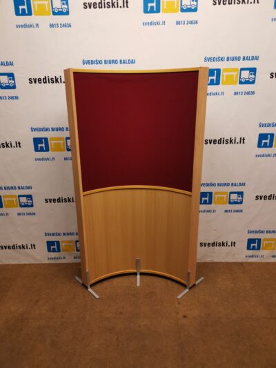 Pastatoma Lenkta Akustinė Sienelė 150cm Aukščio, Švedija