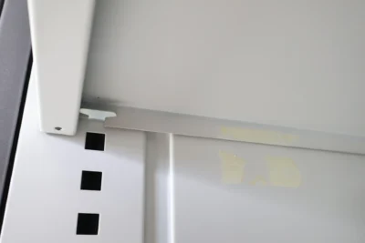 Lensvelt Antracito Metalinė Spinta 137cm Aukščio Su Stumdomomis Durimis, Olandija