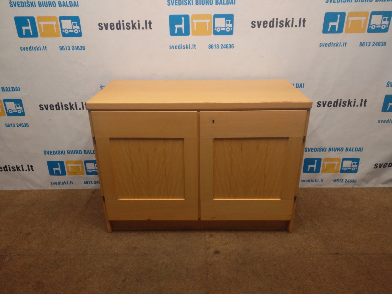 GARSNAS Buko Spintelė 99cm Pločio, Švedija