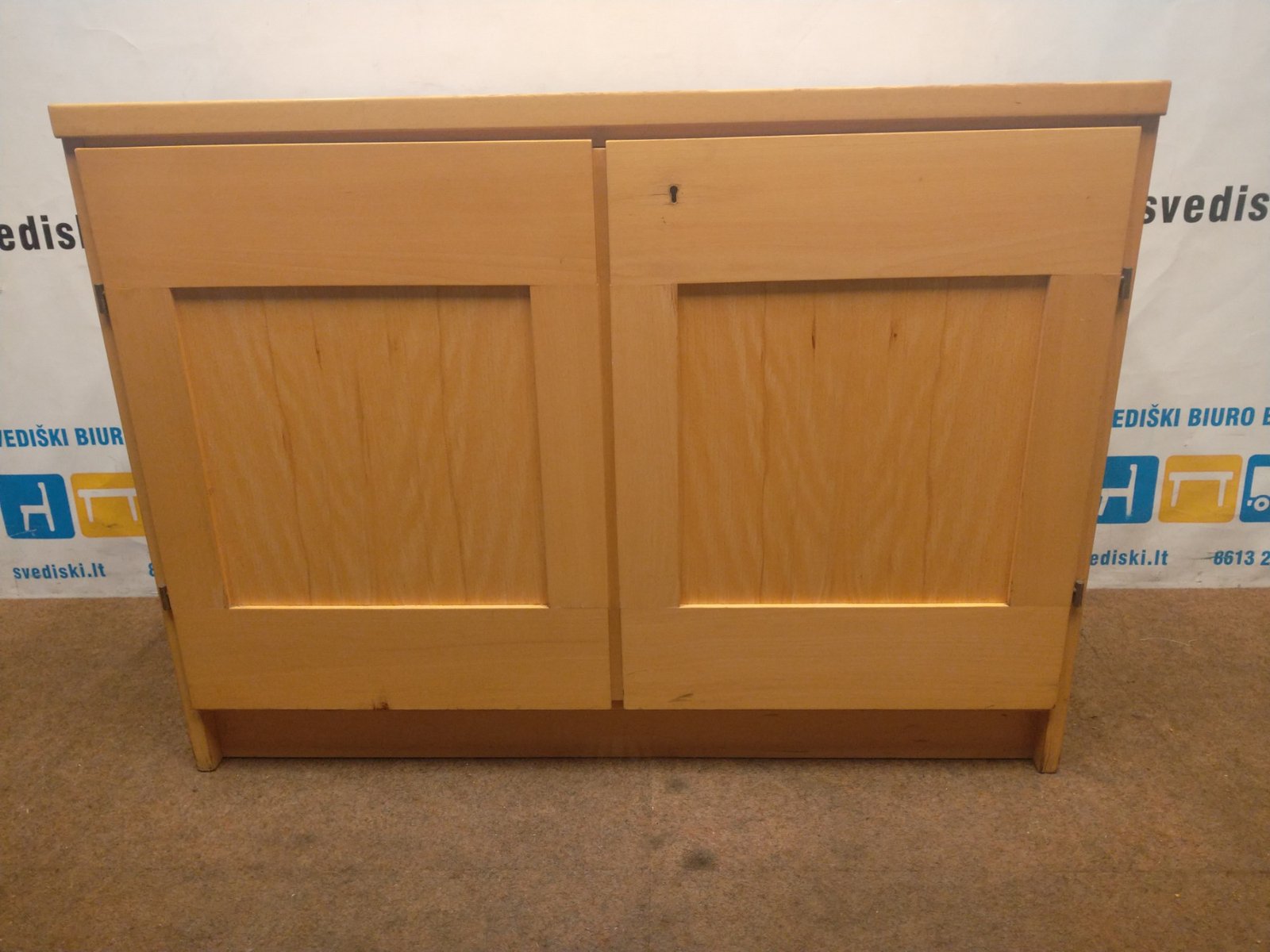 GARSNAS Buko Spintelė 99cm Pločio, Švedija