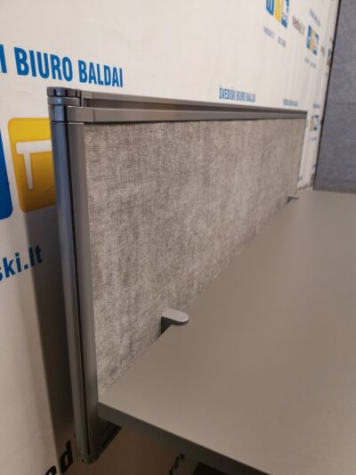 Loctekmotion Naujas 2 Variklių Stalas Su Antracito 160x69cm Stalviršiu Ir Akustine Sienele, Vokietija