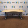 Martela Elektra Reguliuojamas Stalas Su Beržo 180x90cm Stalviršiu, Švedija