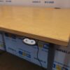 Martela Elektra Reguliuojamas Stalas Su Beržo 180x90cm Stalviršiu, Švedija