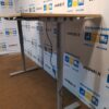 Martela Elektra Reguliuojamas Stalas Su Beržo 180x90cm Stalviršiu, Švedija