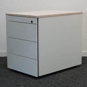 AHREND Metalinis Baltas 4 Stalčių Blokas, Švedija