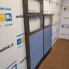 Kinnarps Zonit Mėlyna Pastatoma Akustinė Sienelė 80cm Pločio, Švedija