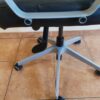Ikea Markus Juoda Odinė Biuro Kėdė Su Porankiais, Švedija