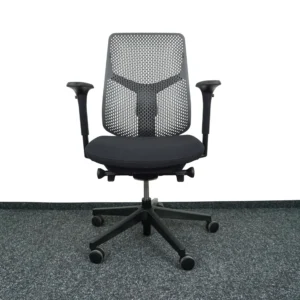 Herman Miller Verus Triflex Juoda Kėdė Su Porankiais, Švedija