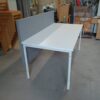 Reguliuojamo Aukščio Stalas Su Baltu 160x80cm Stalviršiu Ir Akustine Sienele, Švedija