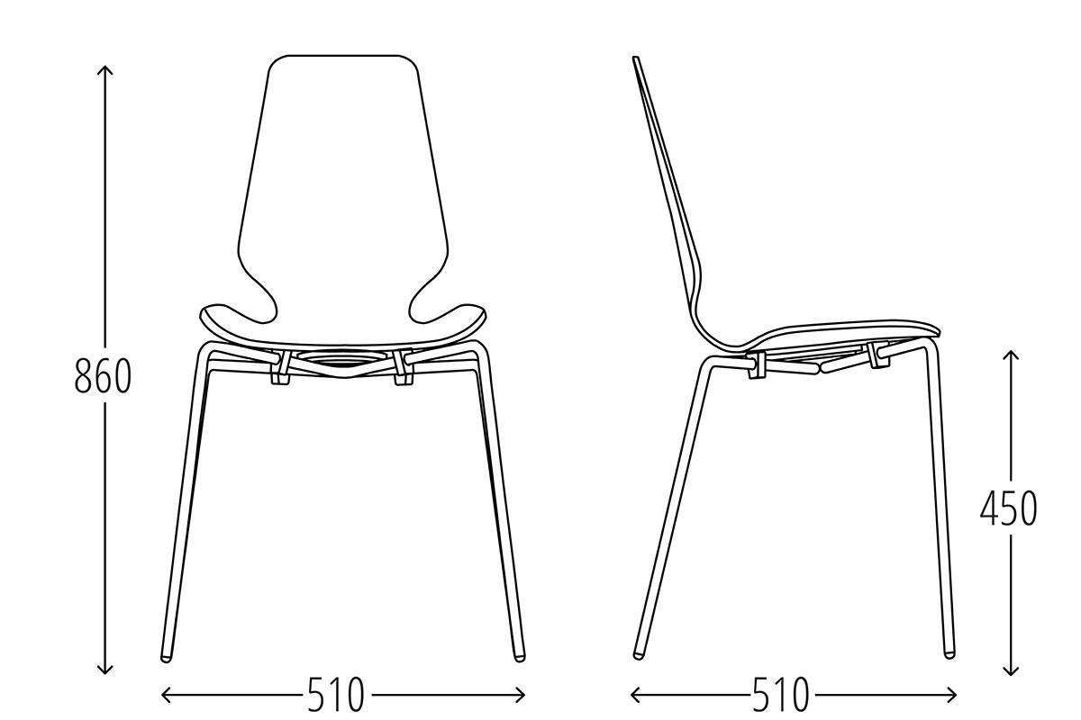 Ego Nauja Ąžuolo Faneros Lankytojo Kėdė, Danija