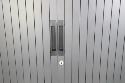 Lensvelt Antracito Metalinė Spinta 137cm Aukščio Su Stumdomomis Durimis, Olandija