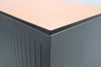 Lensvelt Antracito Metalinė Spinta 137cm Aukščio Su Stumdomomis Durimis, Olandija