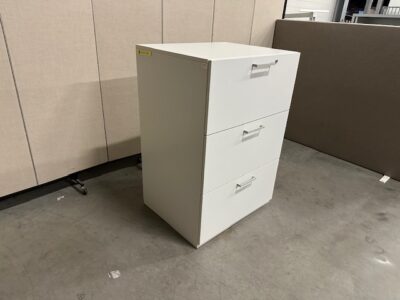 Steelcase Rakinama 3 Stalčių Šviesiai Pilka Spintelė, Švedija