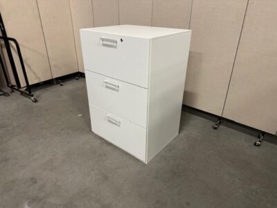 Steelcase Rakinama 3 Stalčių Šviesiai Pilka Spintelė, Švedija