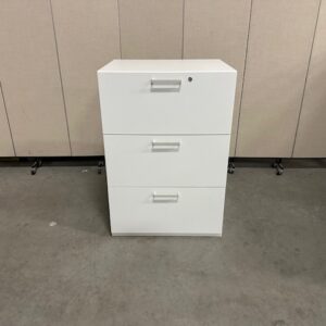 Steelcase Rakinama 3 Stalčių Šviesiai Pilka Spintelė, Švedija