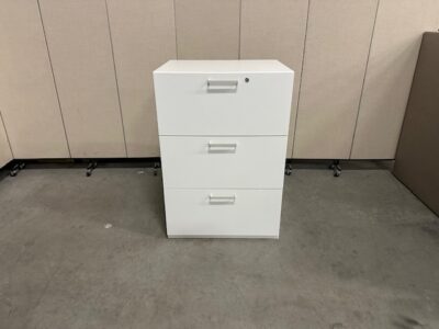 Steelcase Rakinama 3 Stalčių Šviesiai Pilka Spintelė, Švedija