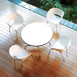 Vitra Eames Tom Vac Balta Kėdė, Šveicarija