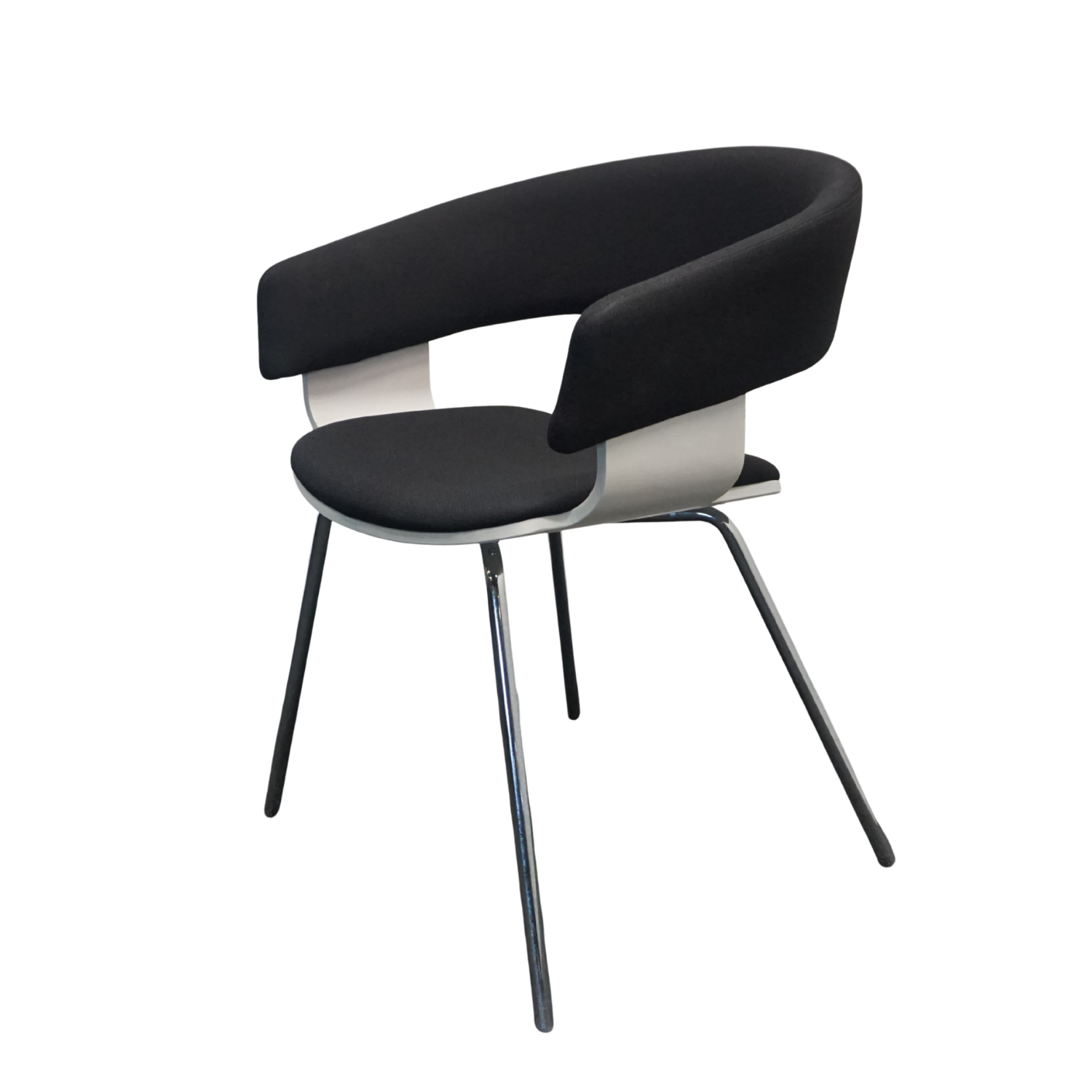 Allermuir A580 Mollie Juoda| Balta Dizaino Kėdė, Švedija