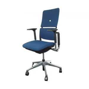 Steelcase Ligne 55 Mėlyna Biuro Kėdė Su 3D Porankiais, Švedija