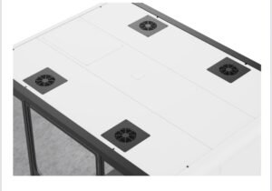 Loctek SPD404 Reguliuojamo Aukščio Garso Izoliacinė Telefono Būdelė, Vokietija