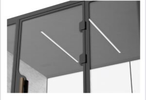 Loctek SPD404 Reguliuojamo Aukščio Garso Izoliacinė Telefono Būdelė, Vokietija