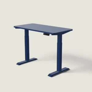 Stok-Sėsk Mėlynas Stalo Mechanizmas Su Moderniu Atminties Valdikliu Ir 140x80cm Stalviršiu, Švedija