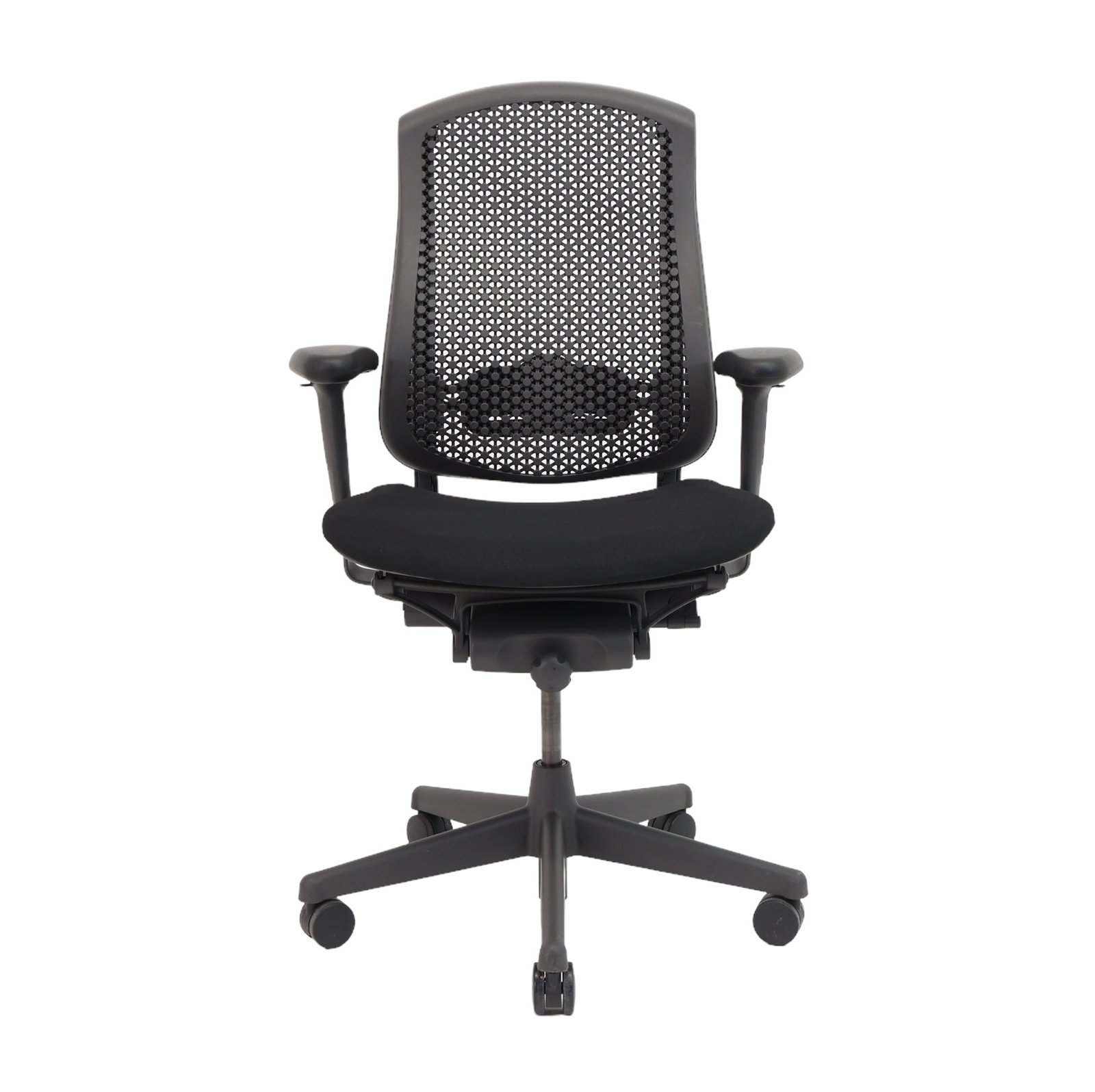 Herman Miller Celler Juoda Kėdė Su Porankiais, Švedija