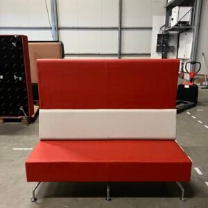 Orangebox Raudona Sofa 160cm Ilgio, Švedija
