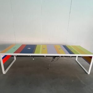 Design Konferencinis Stalas 298x100cm Su Laidų Valdymo Sistema, Švedija